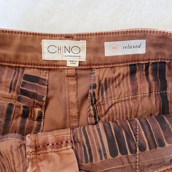 Anthropologie Shorts Chino Tan Camel Brown Casual Size 26 - Picture 6 of 7